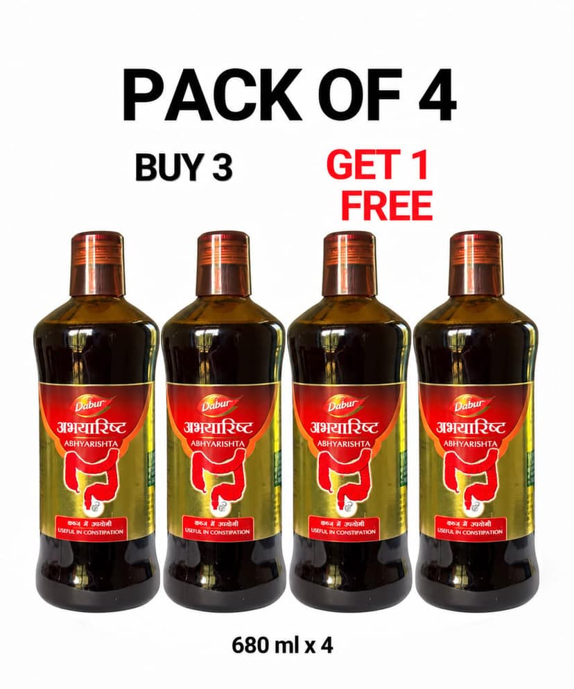 Dabur Abhyarishta 680 ml - Pack of 4 (Buy 3 Get 1 Free)