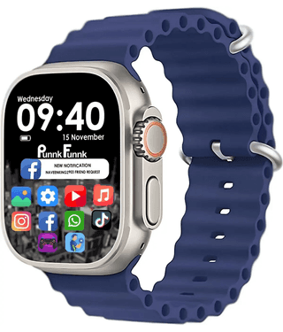 RD Kart 1.9 inch IPS BT Calling Smart Watch with Strap Upto 1-2 days Backup ( Green )