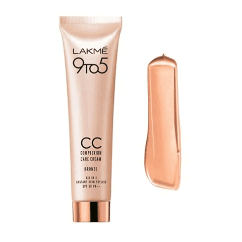 Lakme 9 to 5 Complexion Care Cream- Bronze, 9 gm Tube view 3