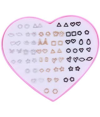 Stud Earring Stylish Multicolor Multi Designe Set Of 36 Earrings for girls