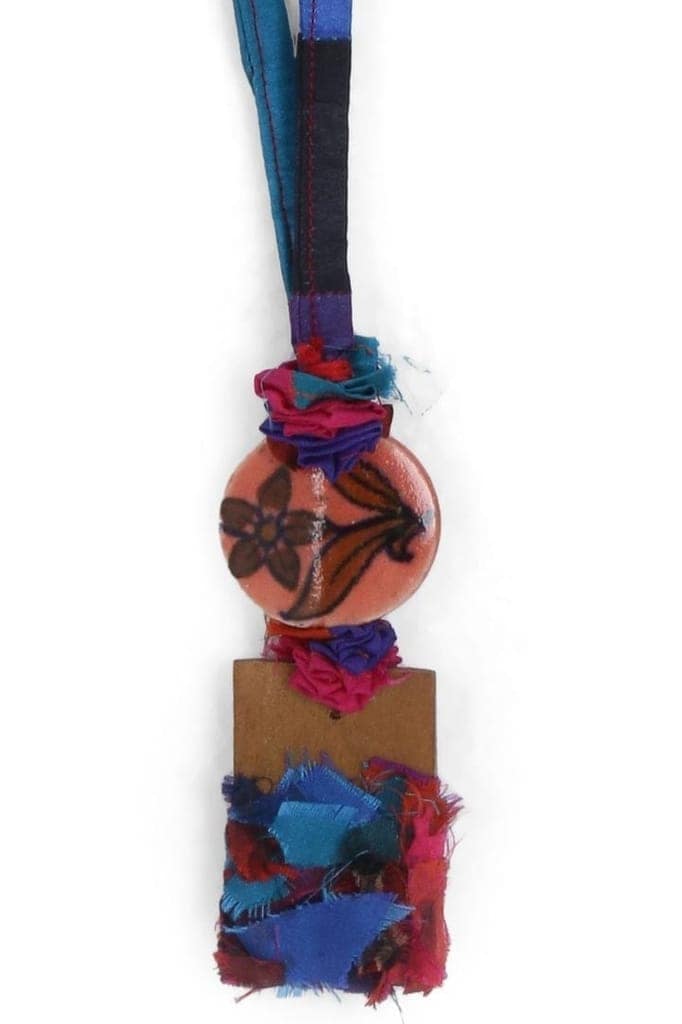 Wooden Statement Necklace view 3