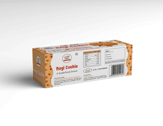 We Mill Ragi Cookie Organic Jaggery Superfood Snack