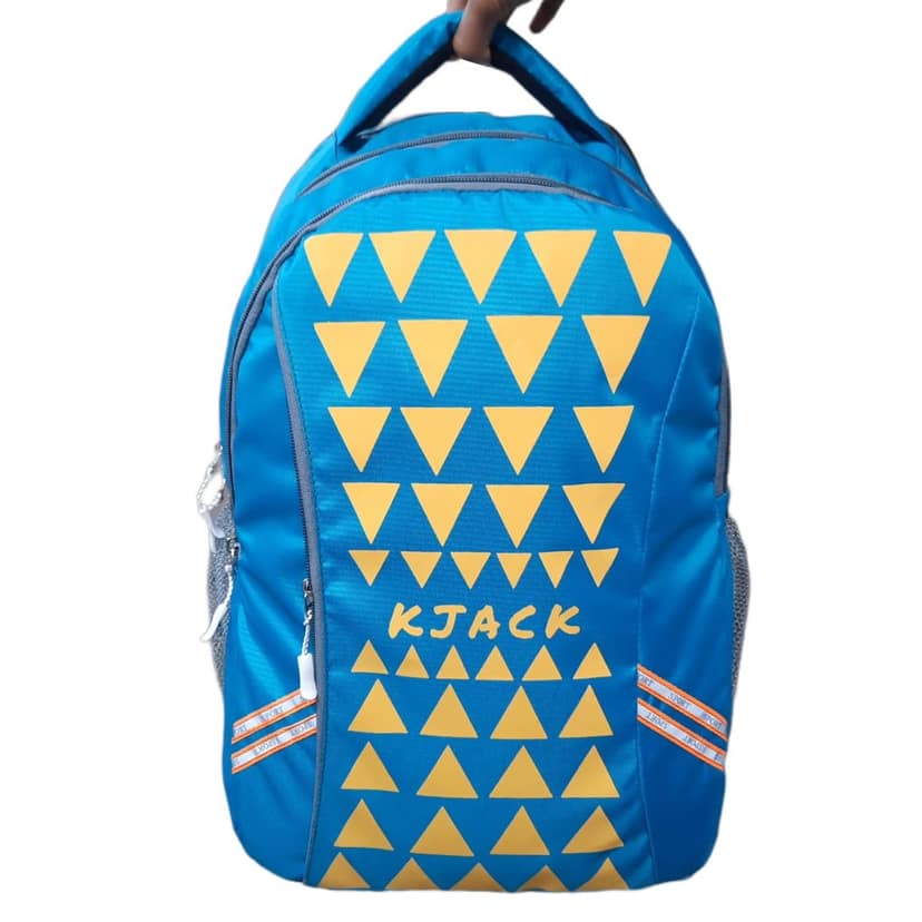 School Bags Archies College Backpack 02 (E) Sky Blue Canvas Onesize view 2