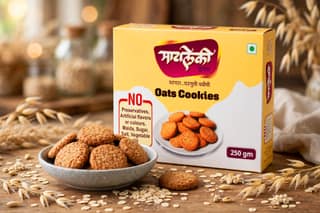 Crunchy Oats Cookies 250g with Wholesome Oats and Delicious Taste
