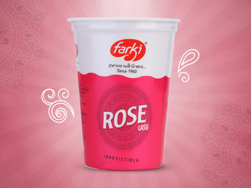 Rose lassi (200 ml)