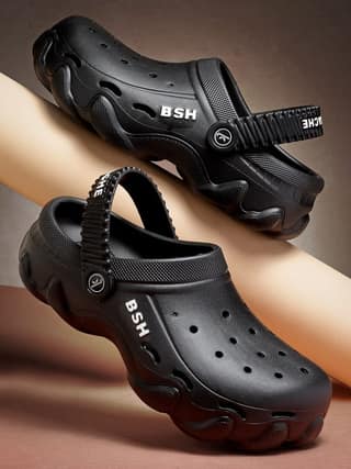 Bersache Extra Soft Classic Casual with Back Strap Regular wear with Ultra Soft & Flexibility Technology Clog for Men's