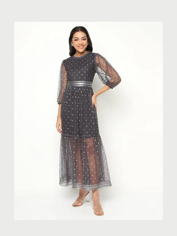 Antique Marine Dress view 6