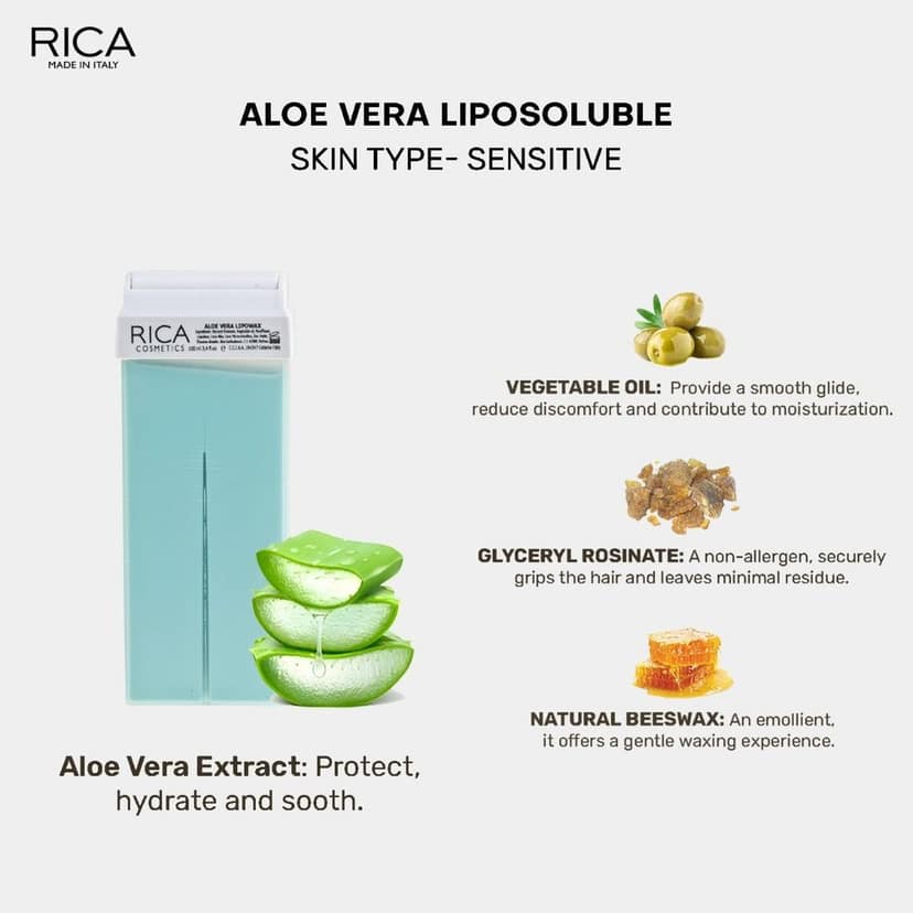 Rica Aloe Vera Refill Wax (100 ml) view 2