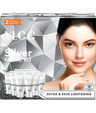VLCC 2 Times Use Facial Kit For All Skin Type Silver 60 ( Pack of 1 )