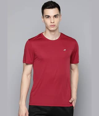 Alcis White Polyester Slim Fit Men's Sports T-Shirt ( Pack of 1 )
