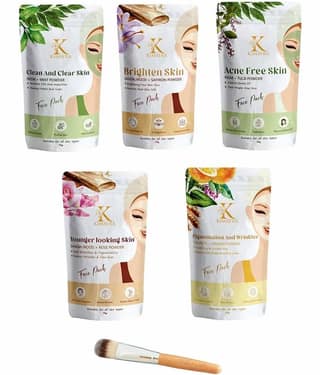 Kimayra Pure & Natural Skin Care Powder Combo For Glowing Skin
