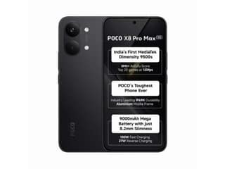 Poco X8 Pro Max 5G Smartphone 12GB RAM, 256GB Storage - Black