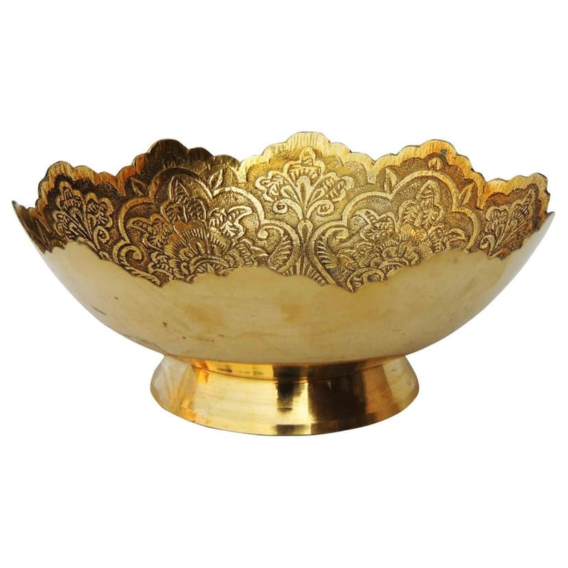 Pure Brass Bowl (ZMAS216 C) view 2