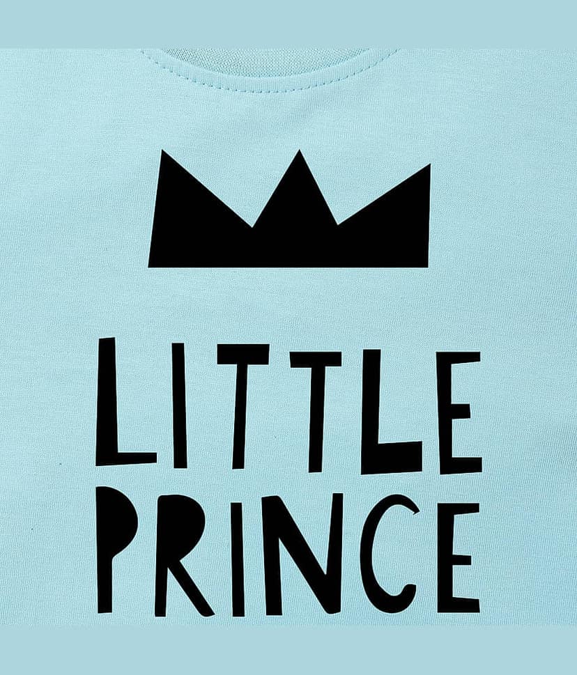 ETCHED DESIGN Pack of 1 Boys Cotton T-Shirt & Shorts Set ( Multicolor ) view 7