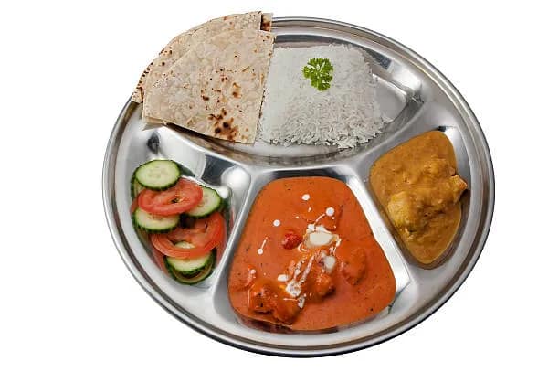 North Indian Combo Meal Thali