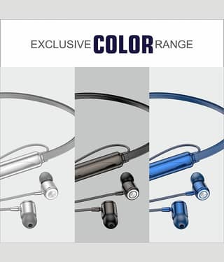 UDDO Zion Wireless Bluetooth Deepbass Headset Neckband Magnetic ON/OFF Music Sound