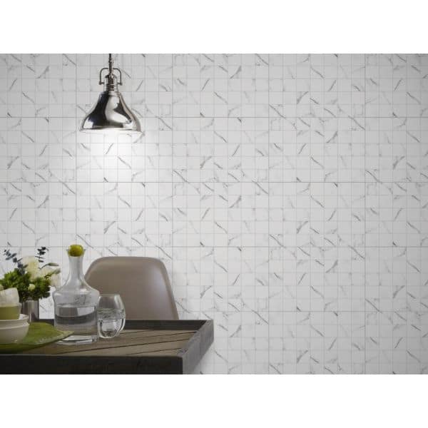 Orientbell Wall Tiles ODH Statuario HL 8 Pcs