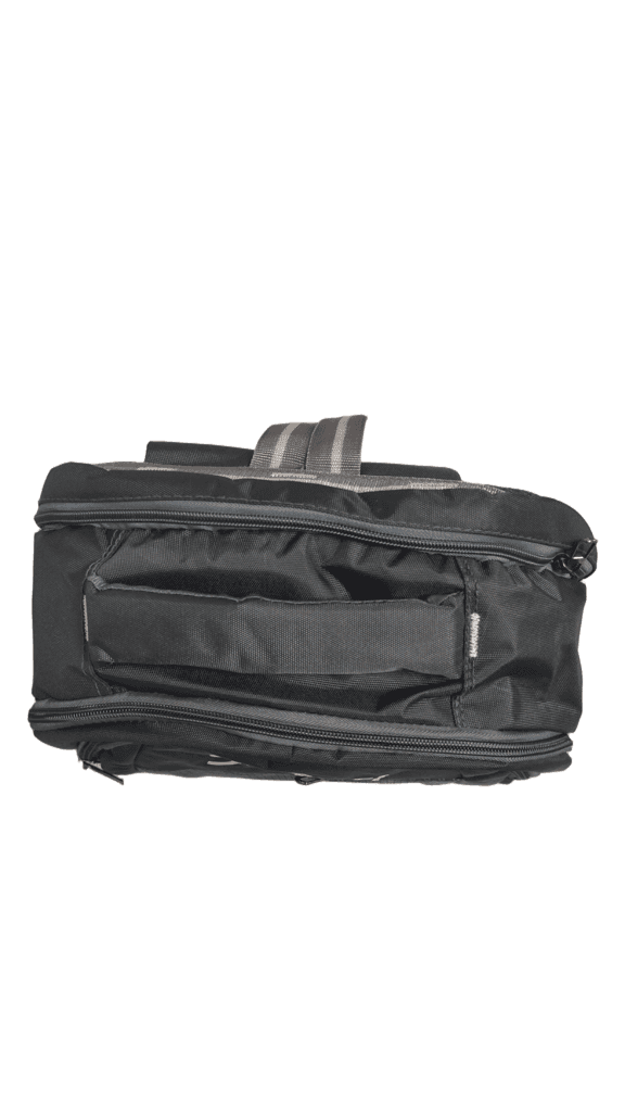 **<center> Safari Laptop Backpack - Black </center>** view 3