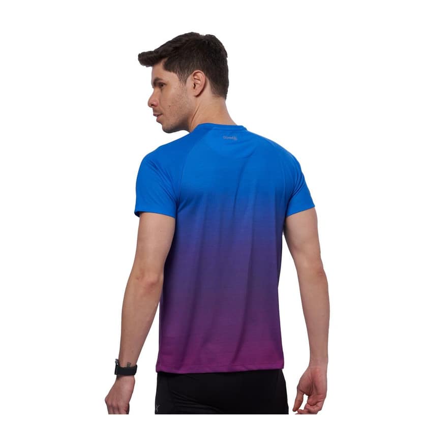 DOMIN8 Men's digital print Training T-shirt view 5