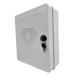 Unitech Rack for CCTV DVR/NVR/POE Switch and CCTV SMPS Smart Management with Power Socket Ideal for 4/8 Channel CCTV System for Both Indoor and Outdoor Purpose