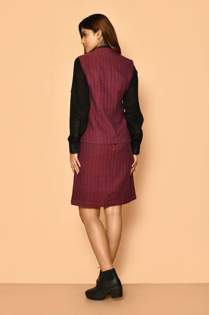 Venus Handloom cotton co-ord set view 5