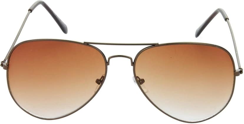 HRINKAR Unisex Round Sunglasses Brown Frame, Brown Lens (Medium) - Pack of 2 view 3