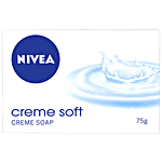 Nivea Creme Soft Soap, Enriched With Almond Oil, Ph Balanced, 75 G