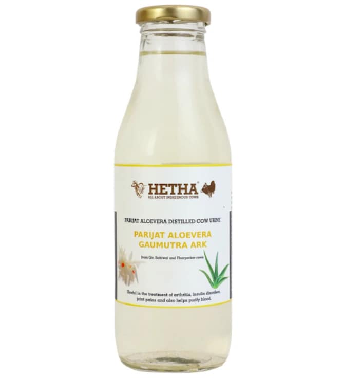 Parijat Aloevera Gaumutra Ark (Size - 1000 ml) by HETHA