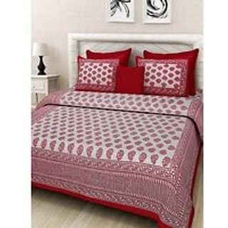 Double Bedsheet With Pillow