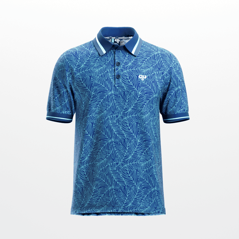 AH Blue Forest Classic Polo view 2