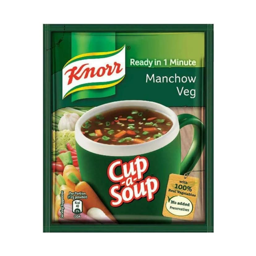 Knorr Instant Veg Manchow Soup 12 Gms