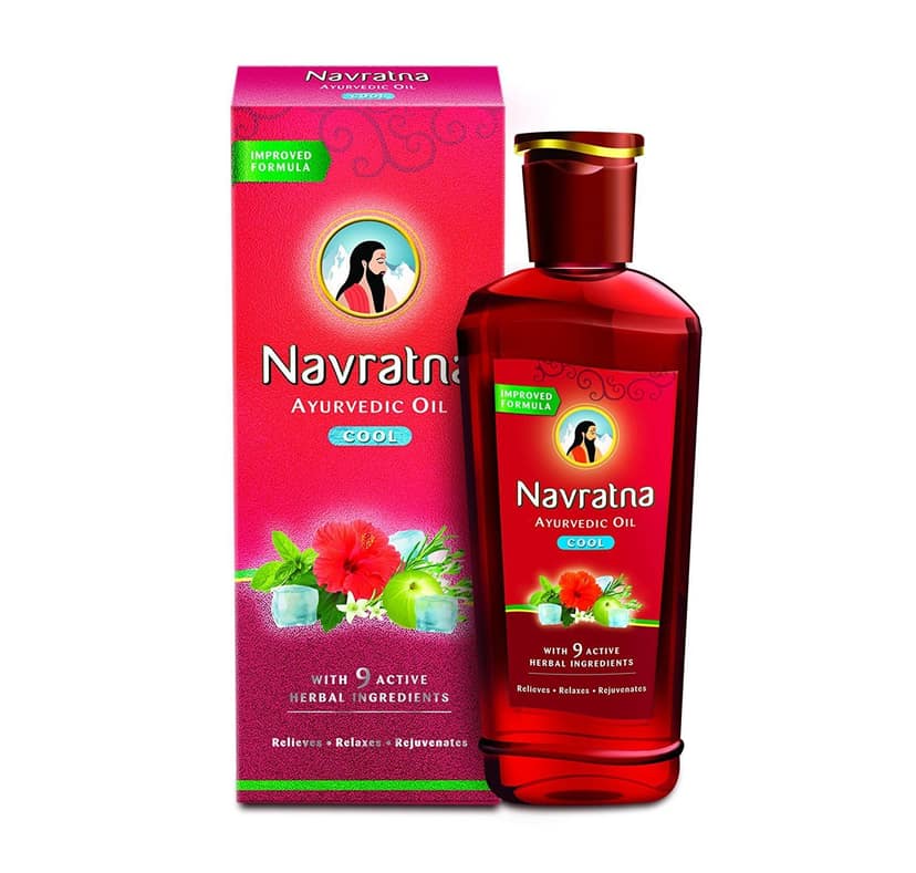 Navratna Ayurvedic Cool Hair Oil, 200 ml
