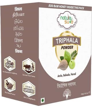 Nature Sure Triphala Powder 150 Gm Pack of 1