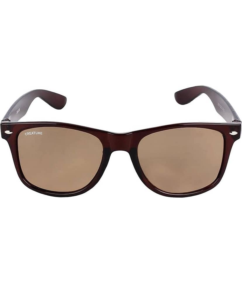 Creature - Brown Square Sunglasses ( Pack of 2 ) view 2