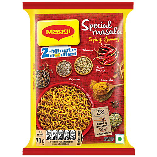 MAGGI Special Masala Noodles, 70 g Pouch