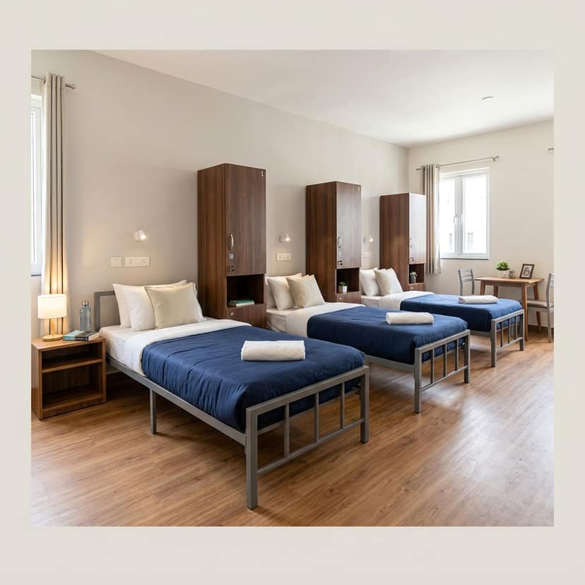 Triple Sharing Room for Men