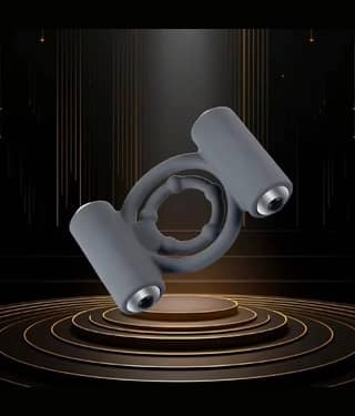 Vibrations Dual BŪLLET RING Manual Massager