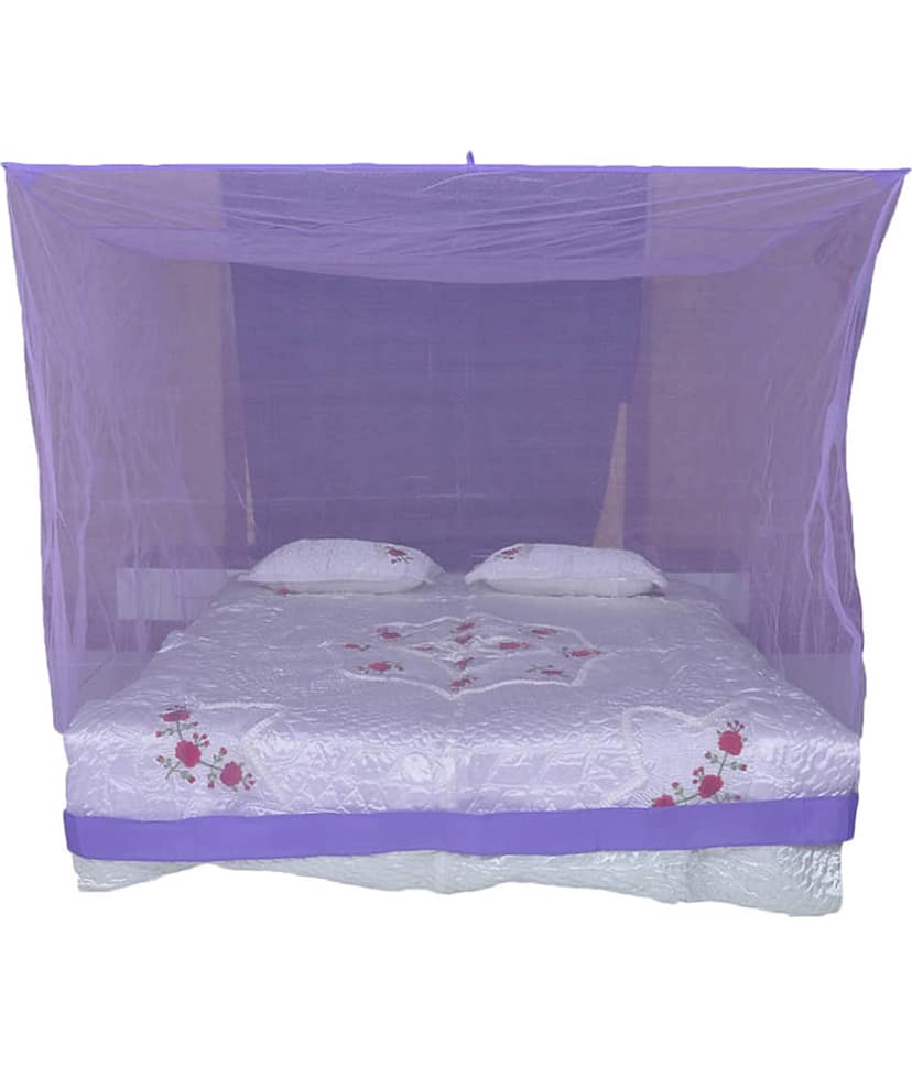 Riddhi Mosquito Net, Machardani Double Nylon Plain Hanging Mosquito Net, Machardani
