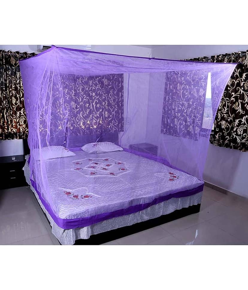 Riddhi Mosquito Net, Machardani Double Nylon Plain Hanging Mosquito Net, Machardani view 2