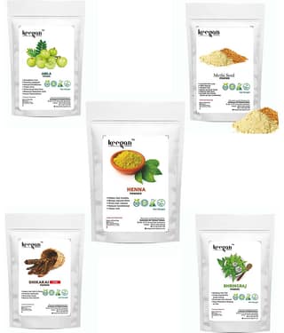 Keegan - Anti Dandruff Hair Mask For Damaged Hair ( Pack of 5 )
