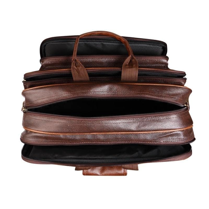 LOREM 28L Messenger Bag For Men - Faux Leather view 6
