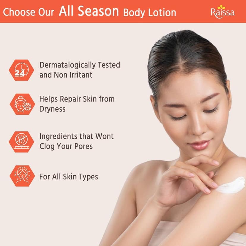 Raissa Body Lotion - Almond Glow, 300ml view 4