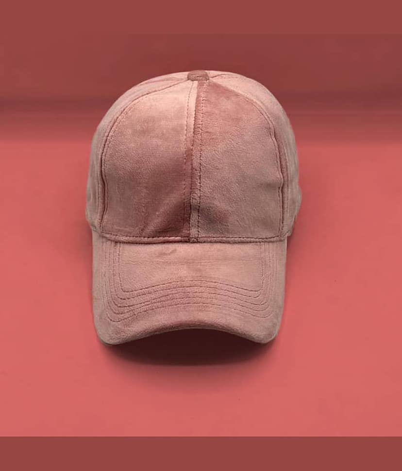 Bolax Pack of 1 Suede Men's Cap ( Red )