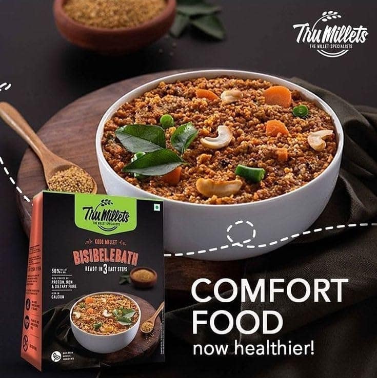 Trumillets Ready to Cook Millet Bisibelebath 200g Each view 4