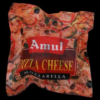 Amul Mozzarella Pizza Cheese Block, 200 G Pouch