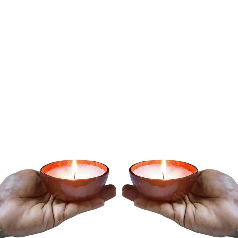 Coconut Shell Candle 150 g / Tea Light