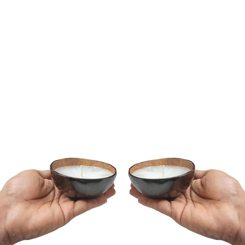 Coconut Shell Candle 150 g / Tea Light view 2