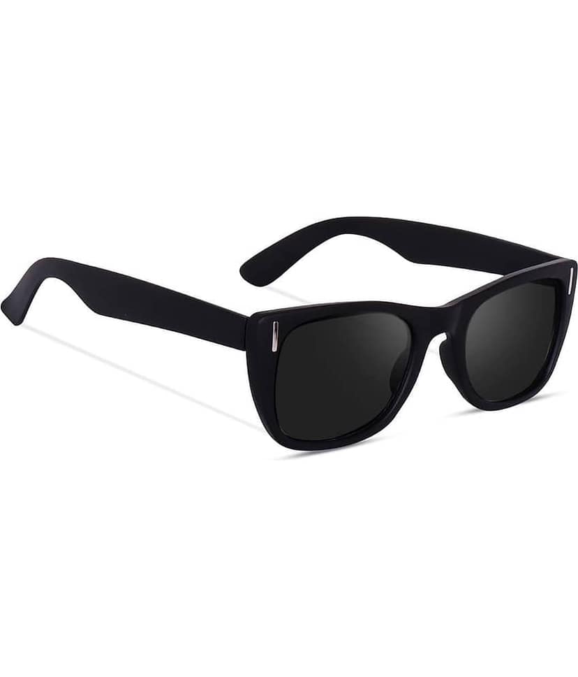 Creature Black Square Sunglasses ( Pack of 1 ) view 2