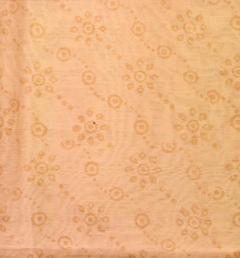 Heritage Block Print Maheshwari Saree view 7