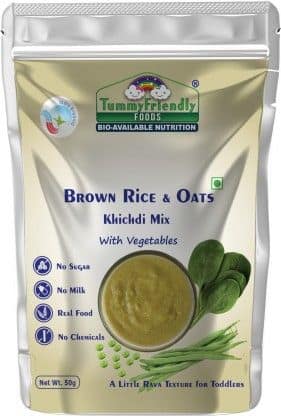 TummyFriendly Foods Certified Organic Baby Food For Toddlers, 1+ Year, 50 gm Each Cereal (Pack of 6) view 2